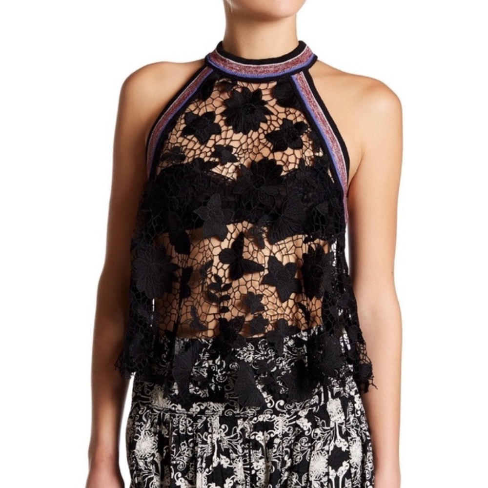 Free People On The Vine Tank Top Size small
